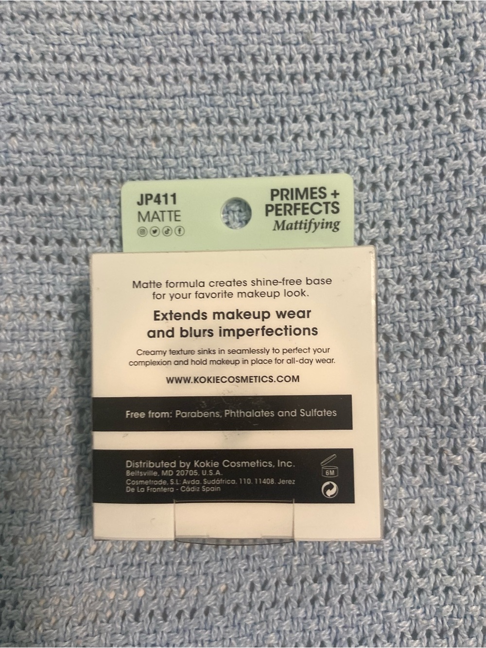 Primes + Perfects Mattifying Setting Powder - Matte (White/Cream)
